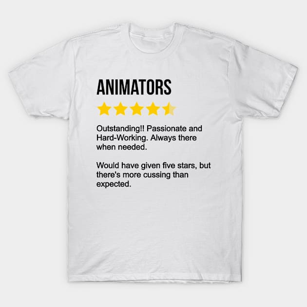 Animator review T-Shirt by IndigoPine